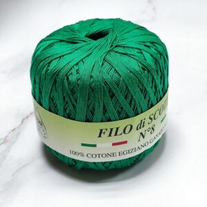Пряжа Filo di Scozia - №616 - зелений