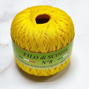 Пряжа Filo di Scozia - №1167 - жовтий