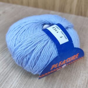 Пряжа Pleasure № 6504 - блакитний