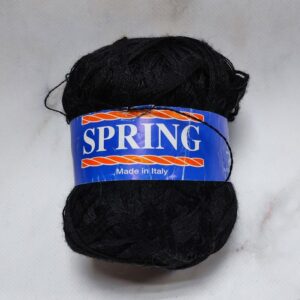 Напіввовна Spring № 200 - чорний