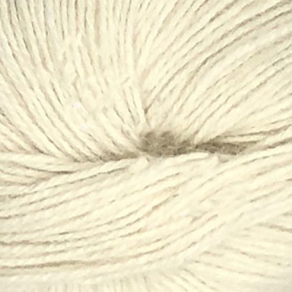 Alpaca 100% № 100 - пряжене молоко-натурал