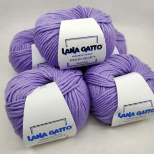 Lana Gatto Maxi Soft - 100% мериносова вовна - 10180 - бузок