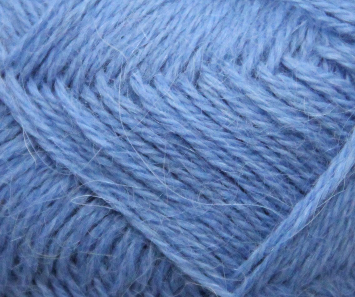 Alpaca 100% № 8380 - блакитний