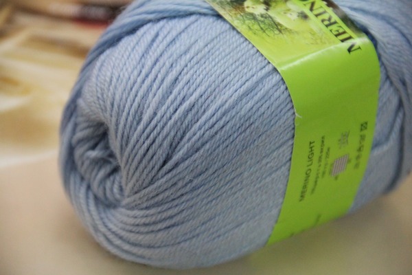 Merino Light № TC302 - блакитно - сірий