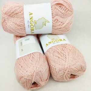 Angora 50% № 102 - персикова пудра