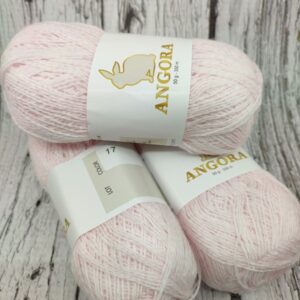 Angora 50% № 17 - ніжно - пудровий