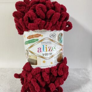 Alize Puffy №107 - винний,
