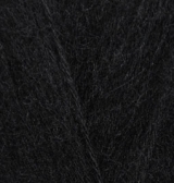 Angora Gold № 60 - чорний колір